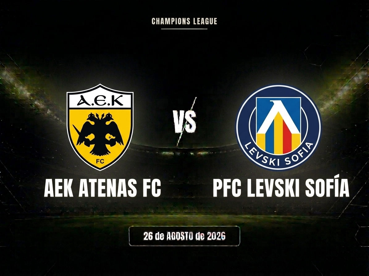 AEK Atenas vs Levski Sofía Pronóstico, Cuotas y Apuestas Champions League