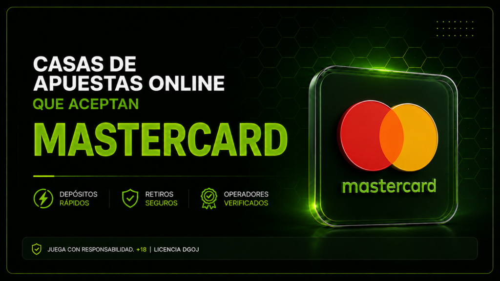 Casas de apuestas que aceptan Mastercard