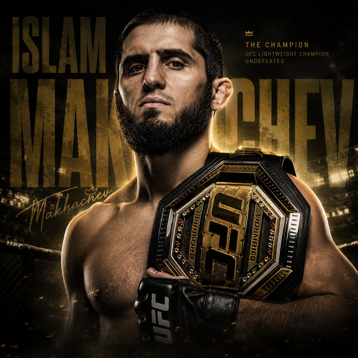 Apostar a los combates de Islam Makhachev