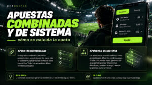 Apuestas combinadas y de sistema: cómo se calcula la cuota