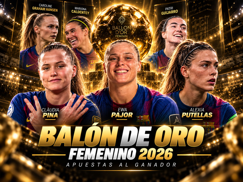 Balón de Oro Femenino 2026: Pronóstico, Cuotas y Apuestas Balón de Oro Femenino 2026: Pronóstico, Cuotas y Apuestas