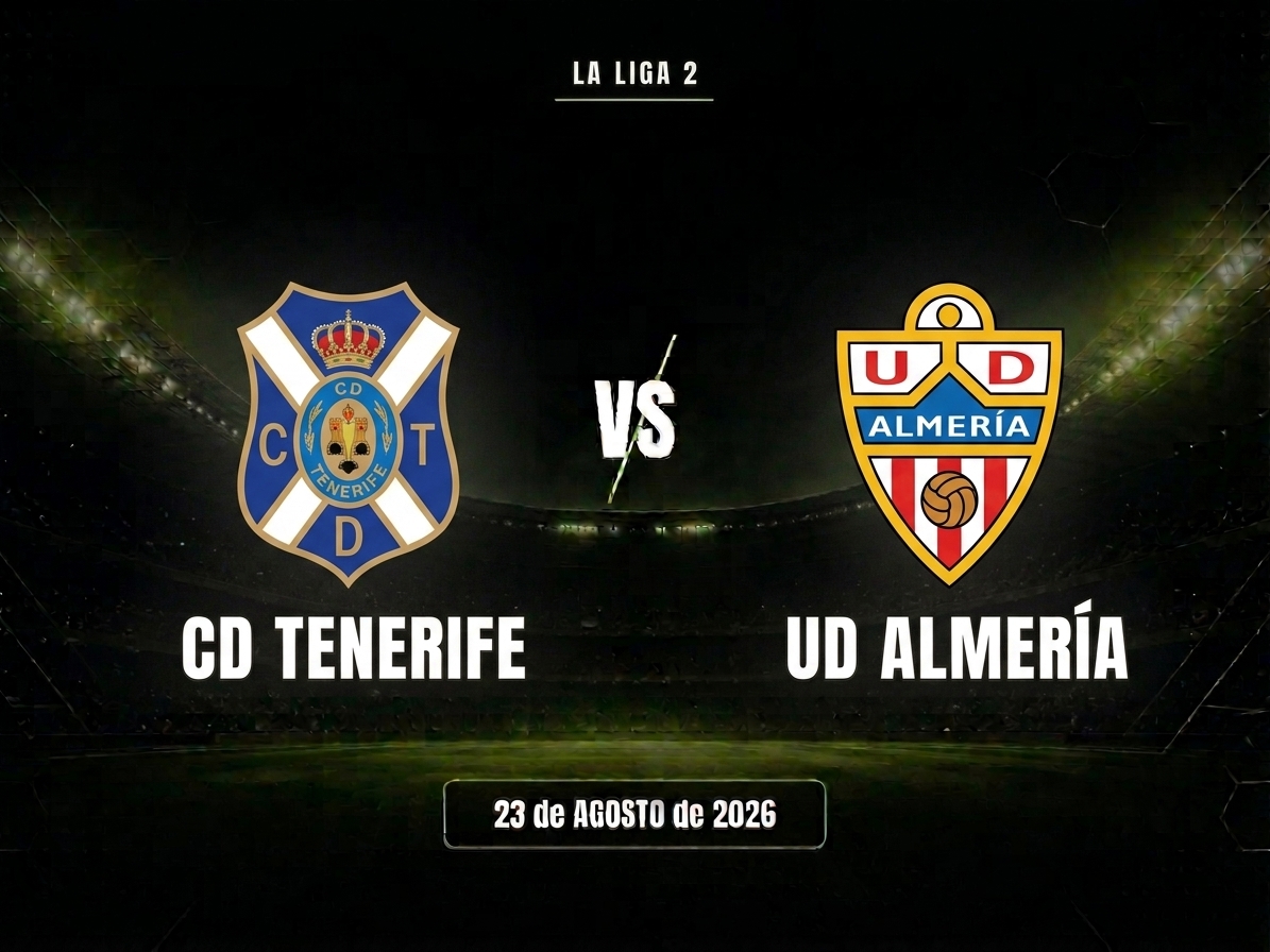 CD Tenerife vs UD Almería Pronóstico, cuotas y apuestas La Liga 2