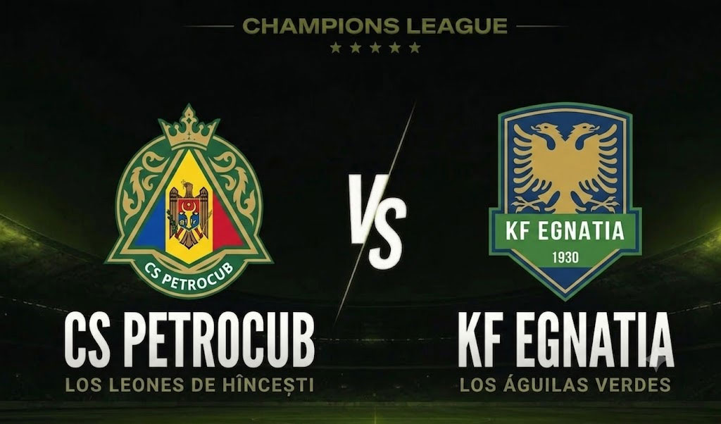 CS Petrocub vs Egnatia: Pronóstico, cuotas y apuestas | Champions League Clasificación