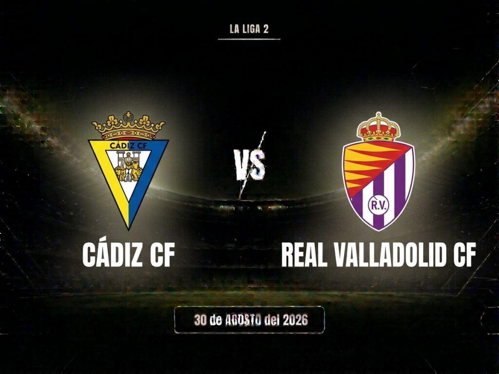 Horario y dónde ver hoy el Cádiz vs Real Valladolid | LaLiga Hypermotion