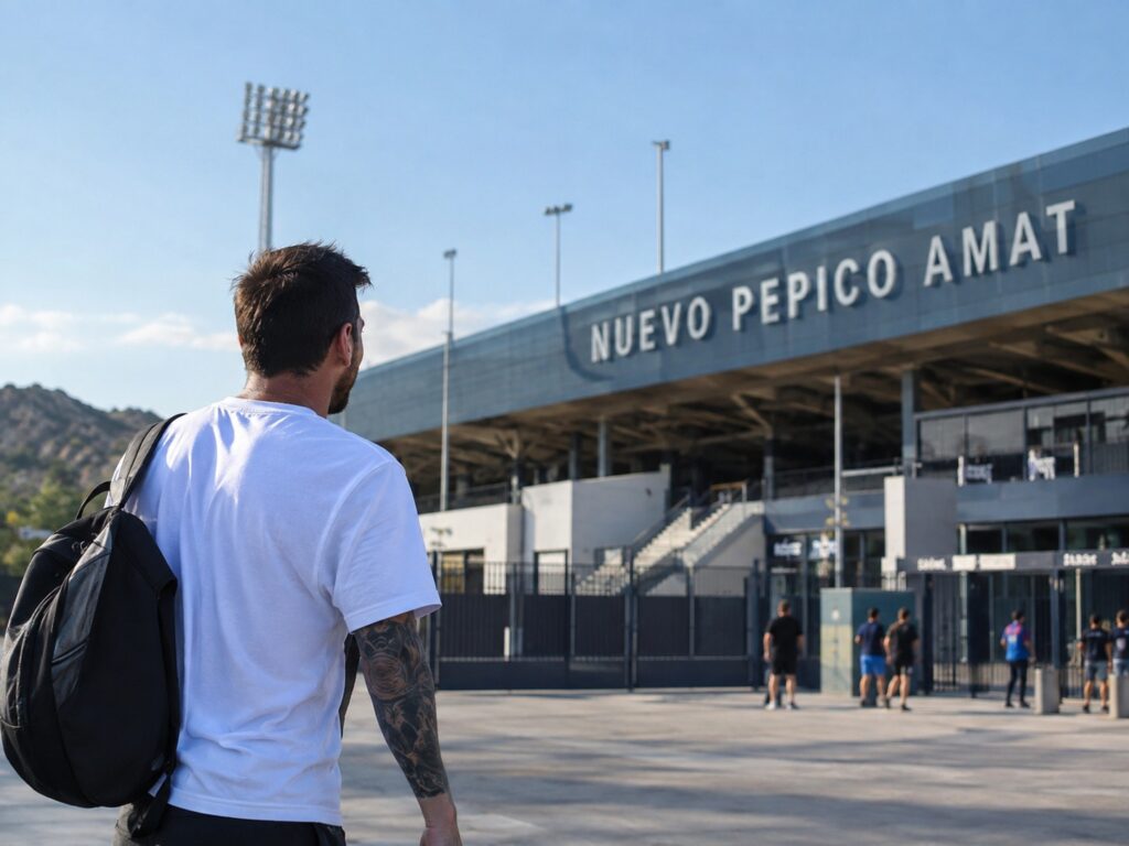 El misterioso tuit del Eldense: ¿Estará Messi en el Pepico Amat? El misterioso tuit del Eldense ¿Estará Messi en el Pepico Amat