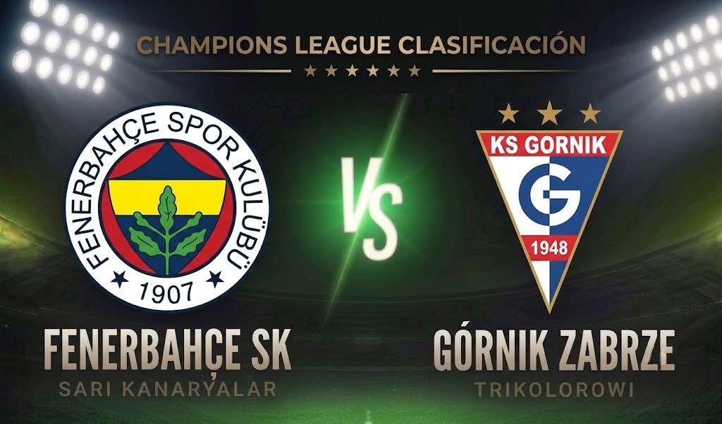 Fenerbahce vs Gornik Zabrze Pronóstico, cuotas y apuestas Champions League