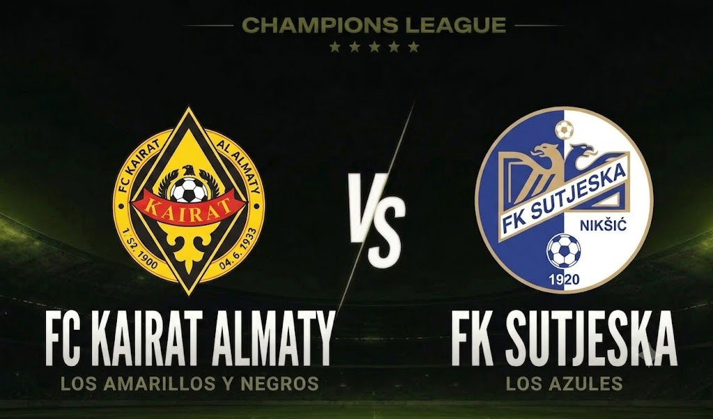 Kairat Almaty vs Sutjeska: Pronóstico, cuotas y apuestas | Champions League Clasificación