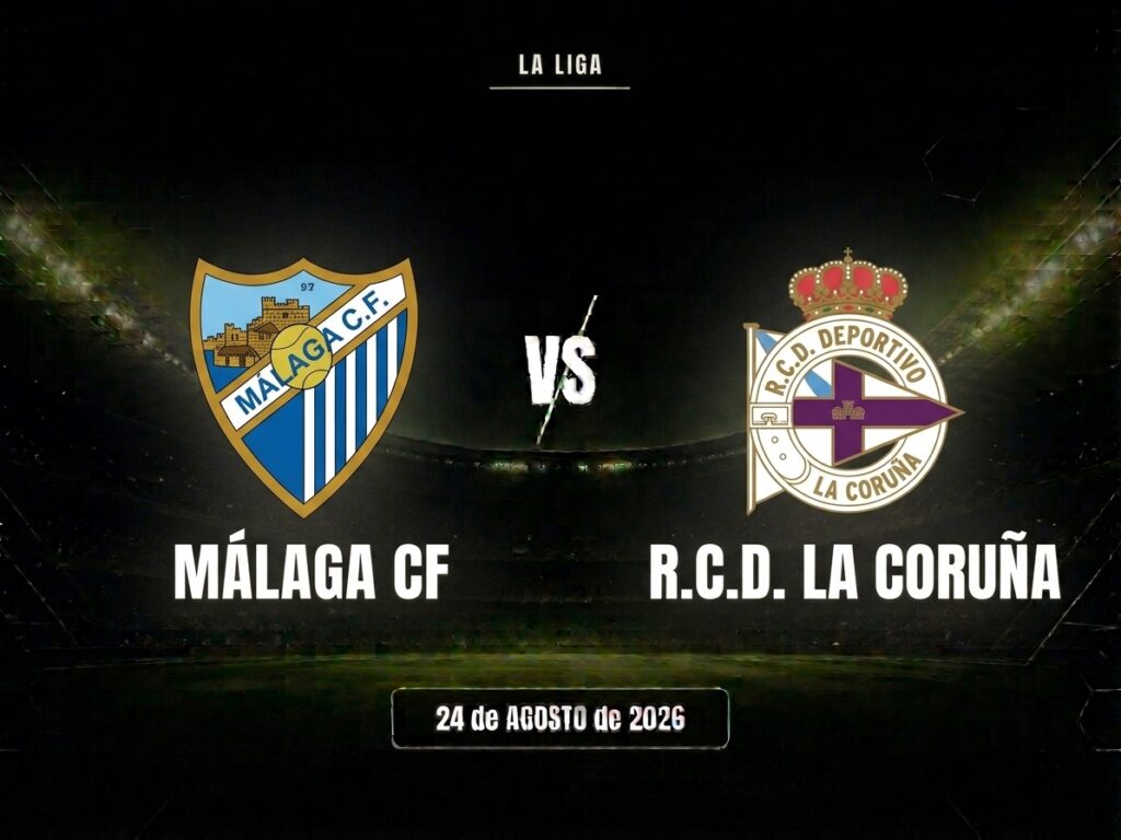 Málaga vs Deportivo La Coruña Pronóstico, cuotas y mejor apuestas LaLiga