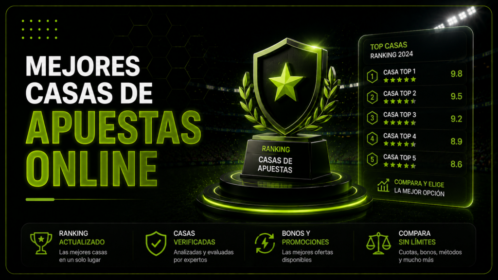 Mejores casas de apuestas deportivas online en España