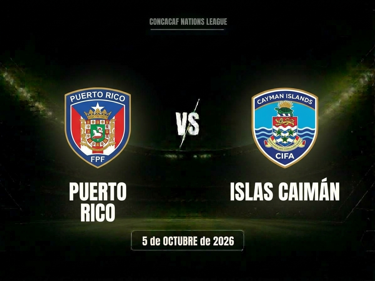 Puerto Rico vs Islas Caimán: dónde ver, horario y canal | CONCACAF Nations League
