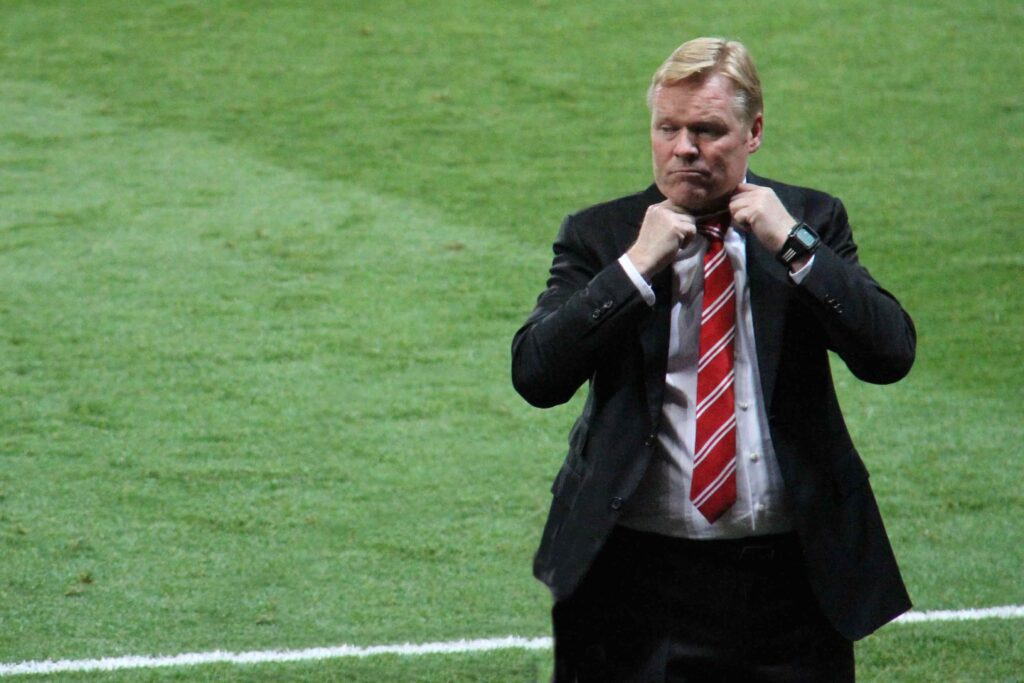 Koeman se mantiene firme pese a la caida de Paises Bajos ante Marruecos KOEMAN