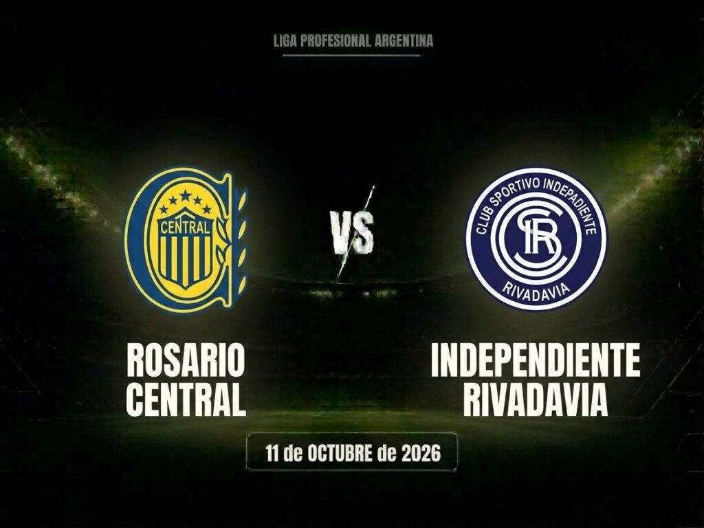 CA Rosario Central vs Independiente Rivadavia De Mendoza: dónde ver, horario y canal | Liga Profesional Argentina