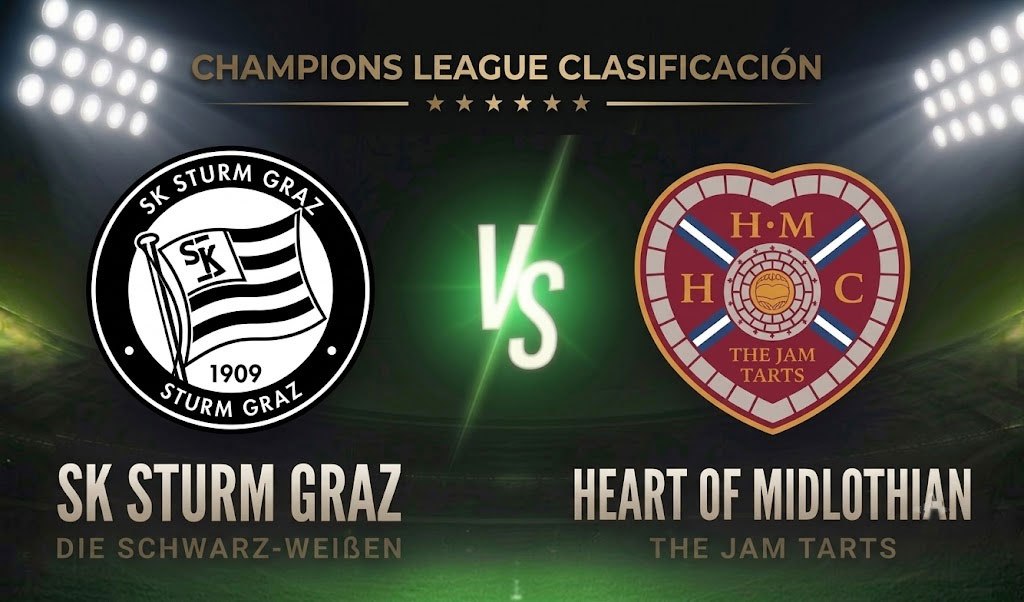 Sturm Graz vs Hearts Pronóstico, cuotas y apuestas Champions League