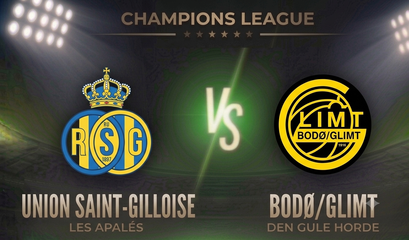 Union Saint-Gilloise vs Bodo Glimt: Pronóstico, cuotas y apuestas | UEFA Champions League