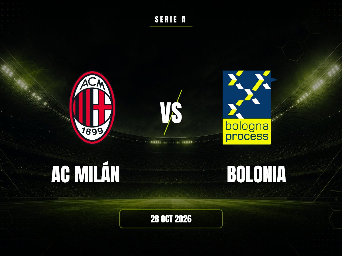 Ac Milán contra Bolonia, Serie A