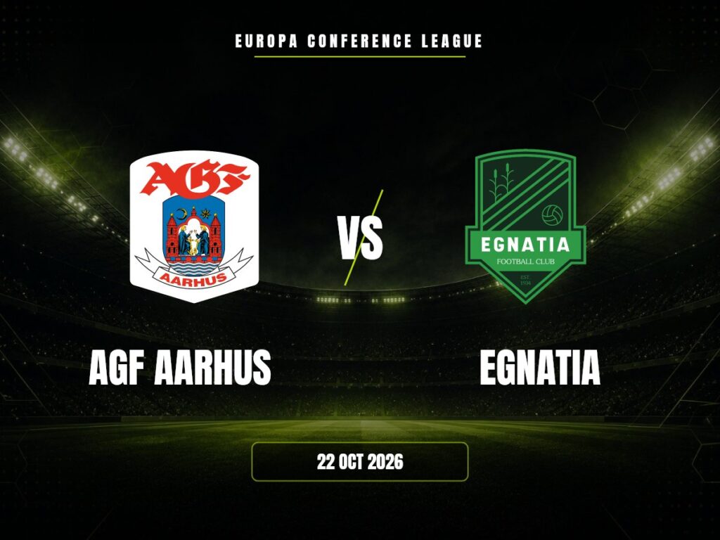 AGF Aarhus contra Egnatia, Europa Conference League