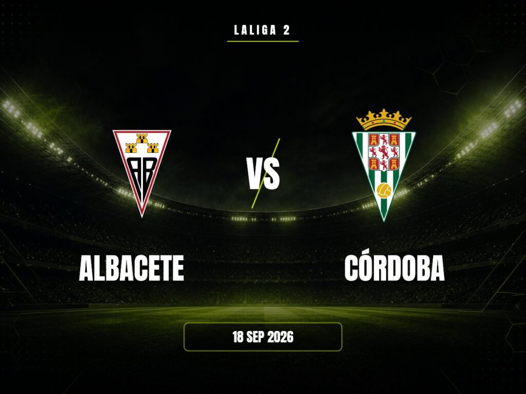Albacete contra Córdoba, LaLiga 2