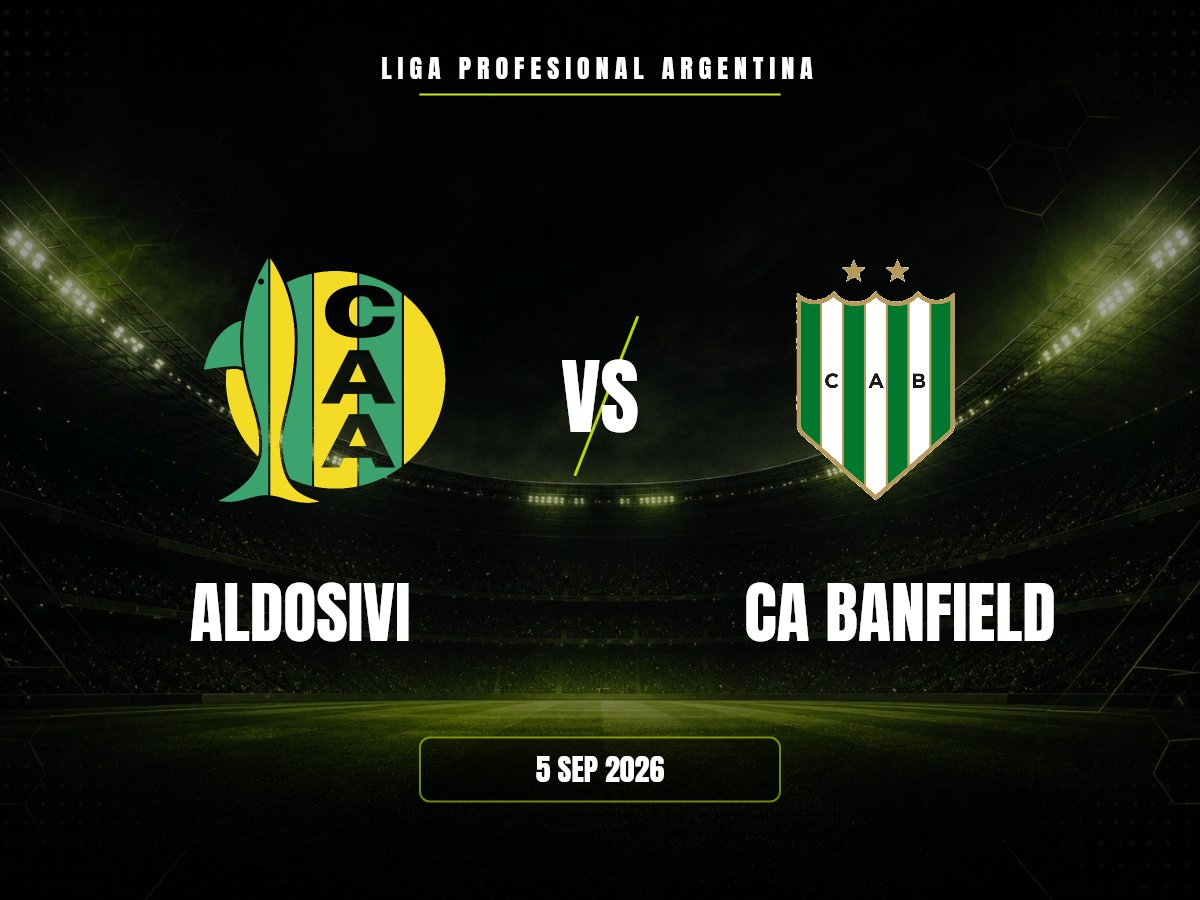 Aldosivi contra CA Banfield, Liga Profesional Argentina