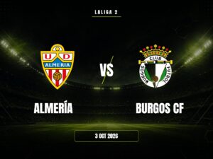 Almería vs Burgos CF: dónde ver, horario y canal | LaLiga 2