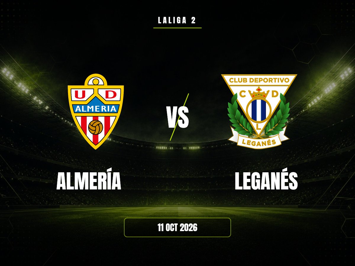 Almería vs Leganés: Pronóstico, Cuotas y Apuestas | LaLiga 2 Almería contra Leganés, LaLiga 2