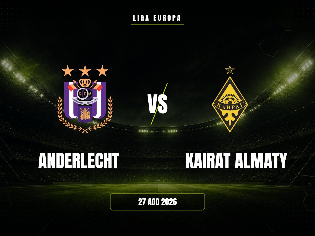 Anderlecht vs Kairat Almaty: Pronóstico, Cuotas y Apuestas | Liga Europa Anderlecht contra Kairat Almaty, Liga Europa