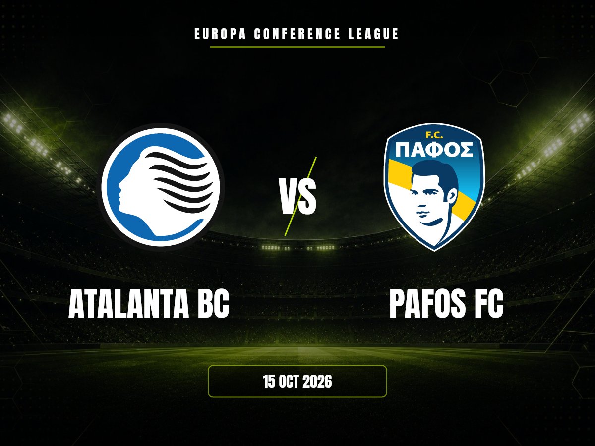 Atalanta BC vs Pafos FC: Pronóstico, Cuotas y Apuestas | Conference Atalanta BC contra Pafos FC, Europa Conference League