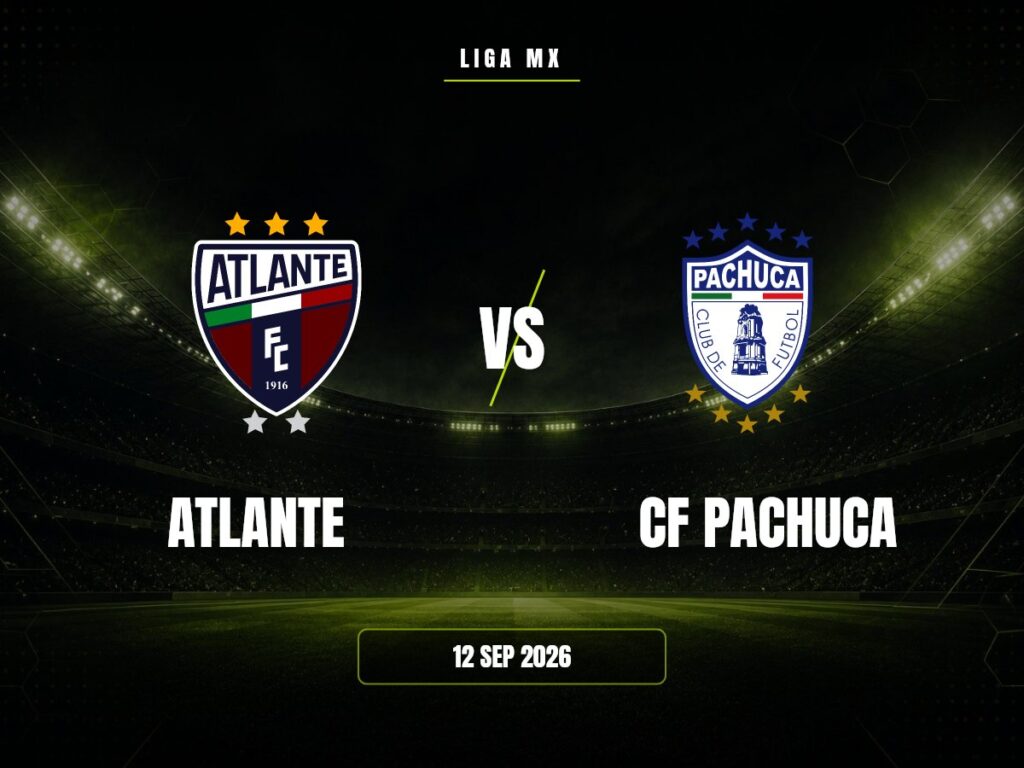 Atlante contra CF Pachuca, Liga MX