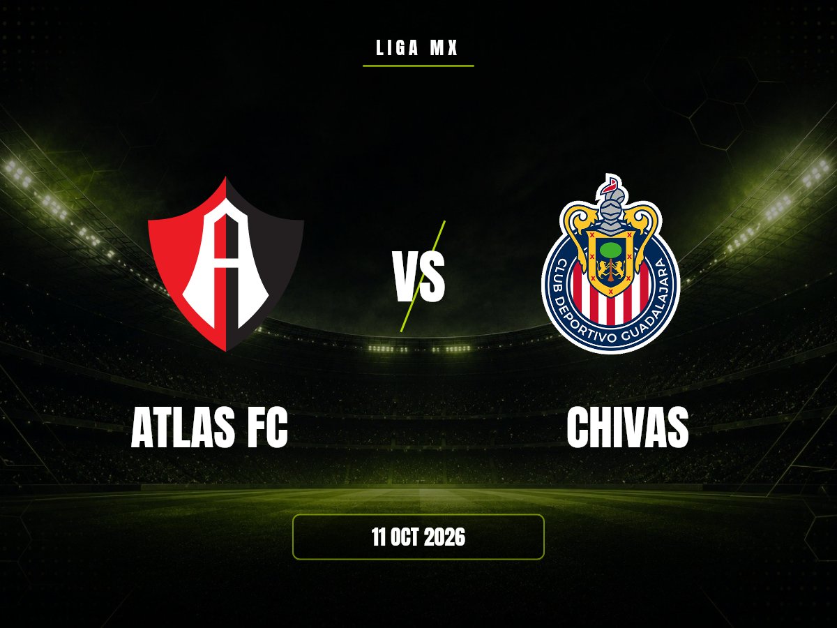 Atlas FC vs Chivas: Pronóstico, Cuotas y Apuestas | Liga MX Atlas FC contra Chivas, Liga MX