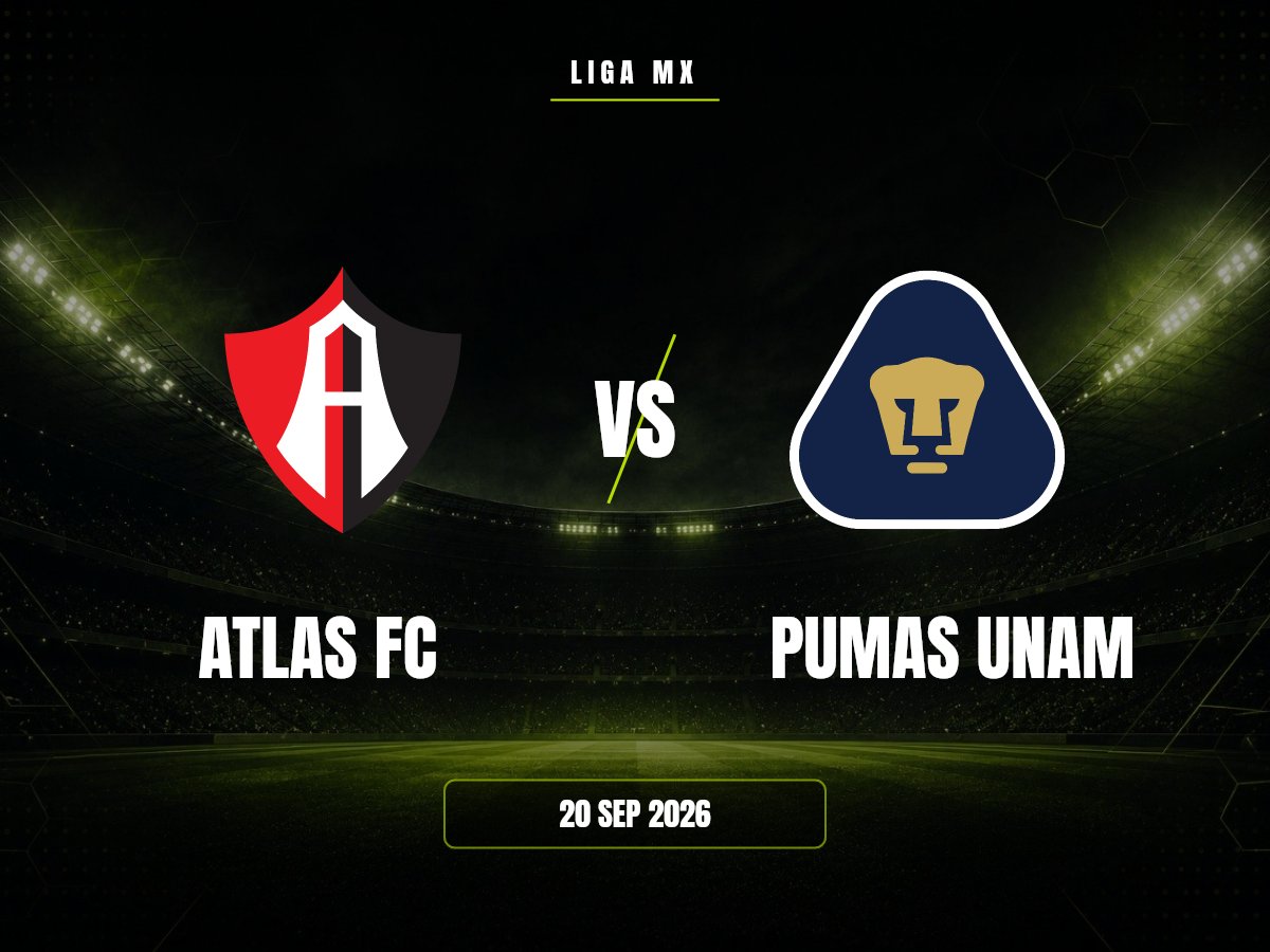 Atlas FC vs Pumas UNAM: Pronóstico, Cuotas y Apuestas | Liga MX Atlas FC contra Pumas UNAM, Liga MX