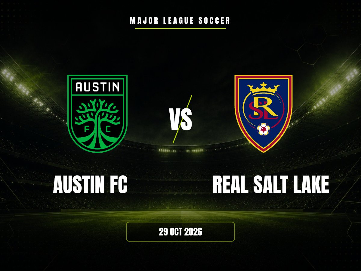 Austin FC contra Real Salt Lake, Major League Soccer