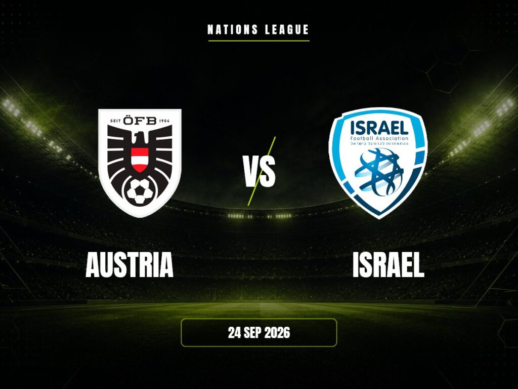 Austria contra Israel, Nations League