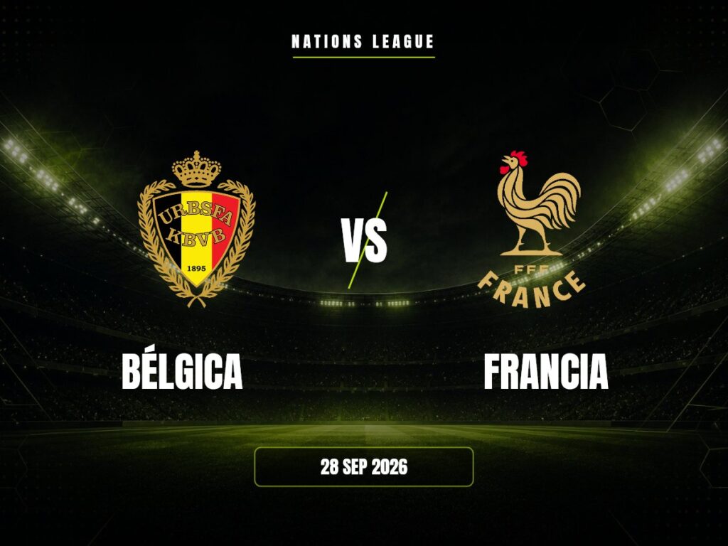 Bélgica contra Francia, Nations League