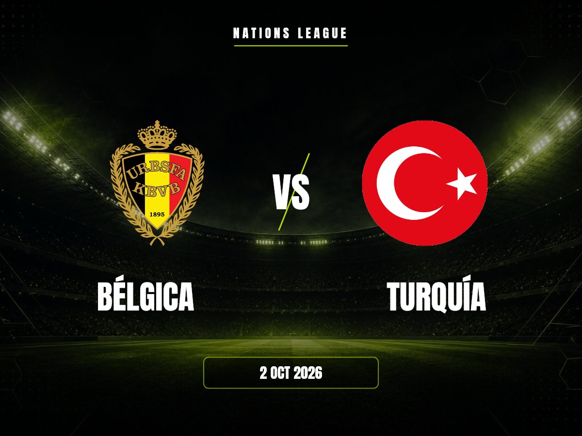 Bélgica contra Turquía, Nations League