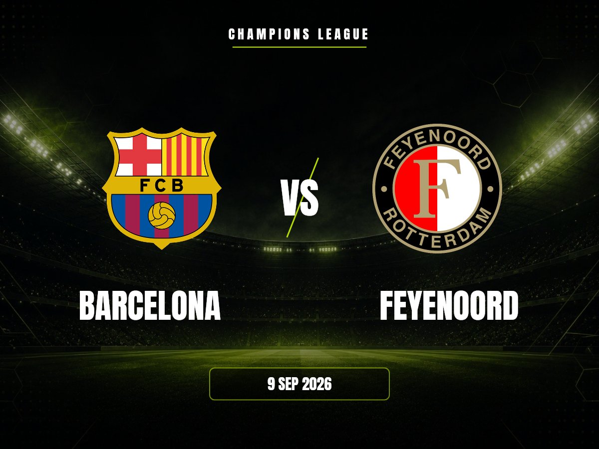 Barcelona contra Feyenoord, Champions League