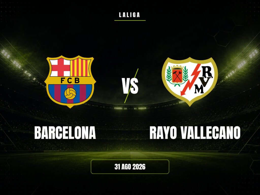 Barcelona contra Rayo Vallecano, LaLiga