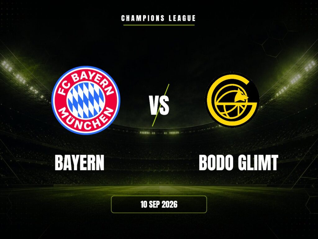 Bayern contra Bodo Glimt, Champions League