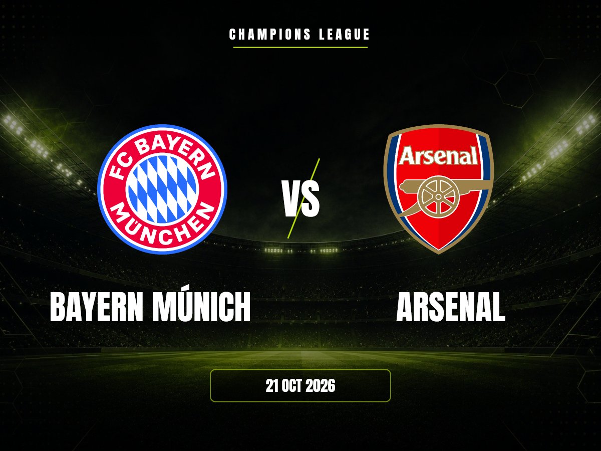 Bayern Múnich vs Arsenal: Pronóstico, Cuotas y Apuestas | Champions League Bayern Múnich contra Arsenal, Champions League