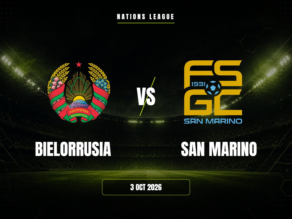 Bielorrusia vs San Marino: Pronóstico, Cuotas y Apuestas | Nations League Bielorrusia contra San Marino, Nations League