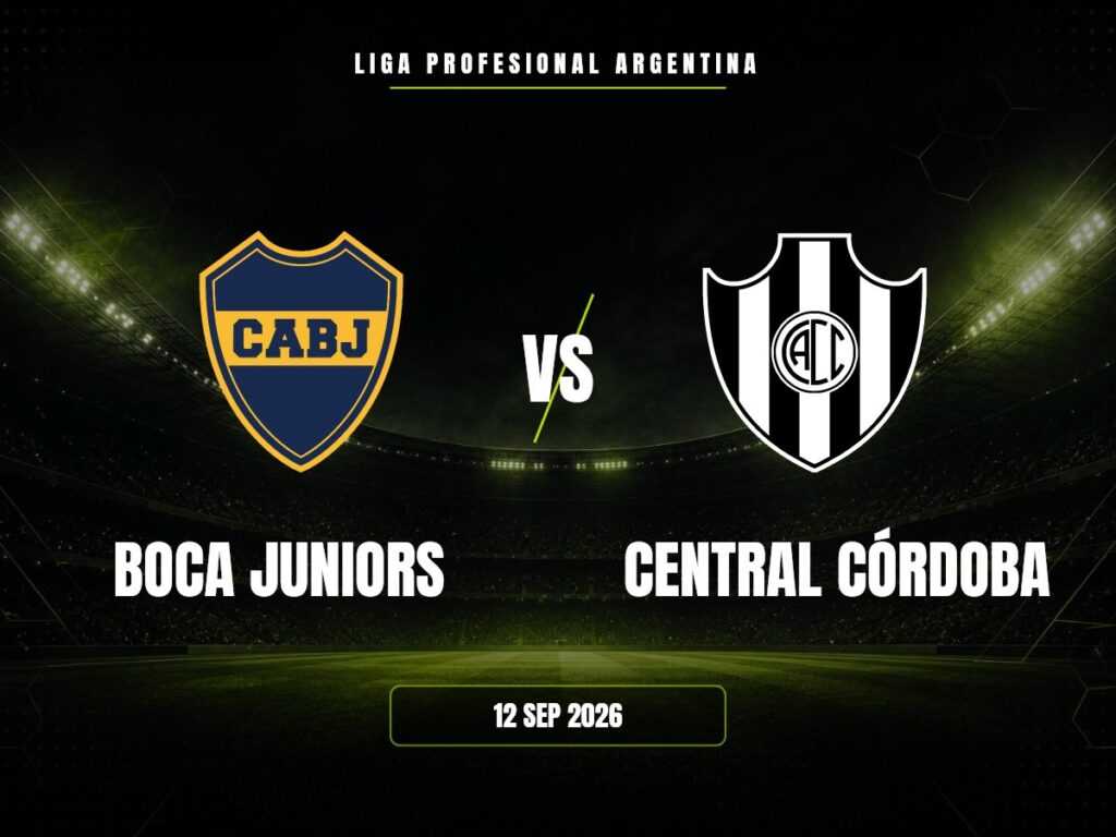 Boca Juniors vs Central Córdoba: Pronóstico, Cuotas | Liga Profesional Boca Juniors contra Central Córdoba, Liga Profesional Argentina