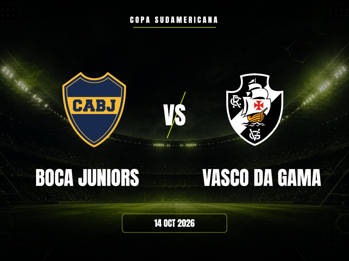 Boca Juniors contra Vasco Da Gama, Copa Sudamericana