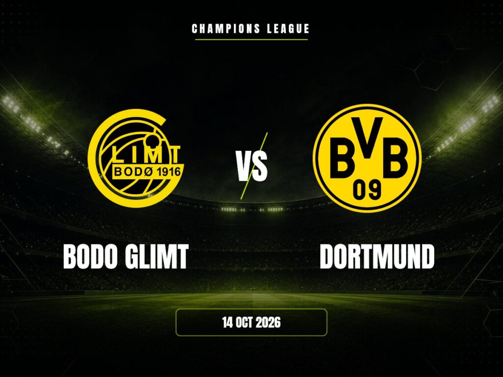 Bodo Glimt vs Dortmund: Pronóstico, Cuotas y Apuestas | Champions League Bodo Glimt contra Dortmund, Champions League