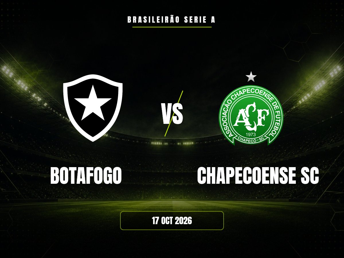 Botafogo vs Chapecoense SC: dónde ver, horario y canal | Brasileirão Serie A Botafogo contra Chapecoense SC, Brasileirão Serie A