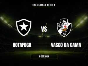 Botafogo vs Vasco Da Gama: dónde ver, horario y canal | Brasileirão Serie A