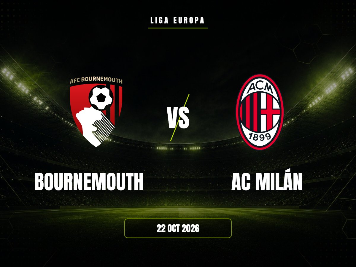 Bournemouth vs AC Milán: Pronóstico, Cuotas y Apuestas | Liga Europa Bournemouth contra Ac Milán, Liga Europa