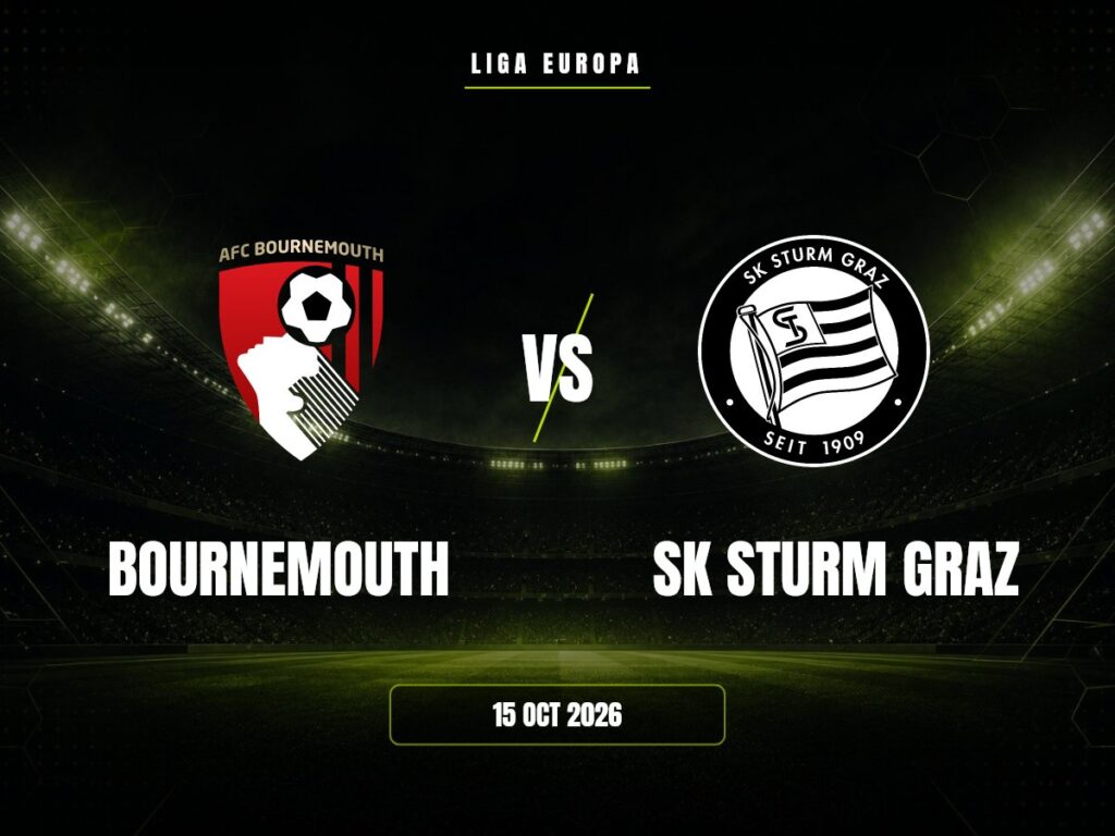 Bournemouth vs SK Sturm Graz: Pronóstico, Cuotas y Apuestas | Liga Europa Bournemouth contra SK Sturm Graz, Liga Europa