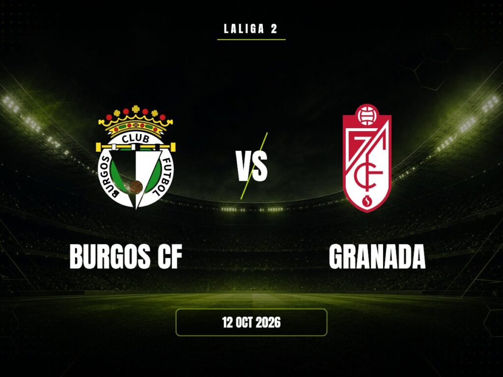 Burgos CF contra Granada, LaLiga 2