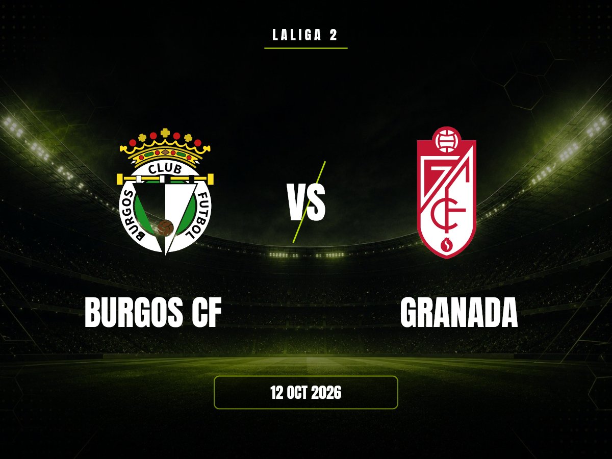 Burgos CF contra Granada, LaLiga 2