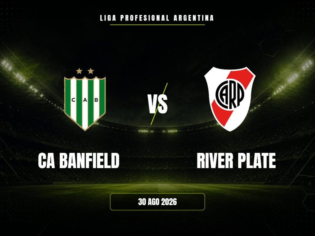 CA Banfield contra River Plate, Liga Profesional Argentina