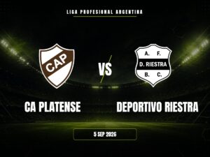 Platense vs Riestra: Pronóstico y Cuotas | Liga Argentina