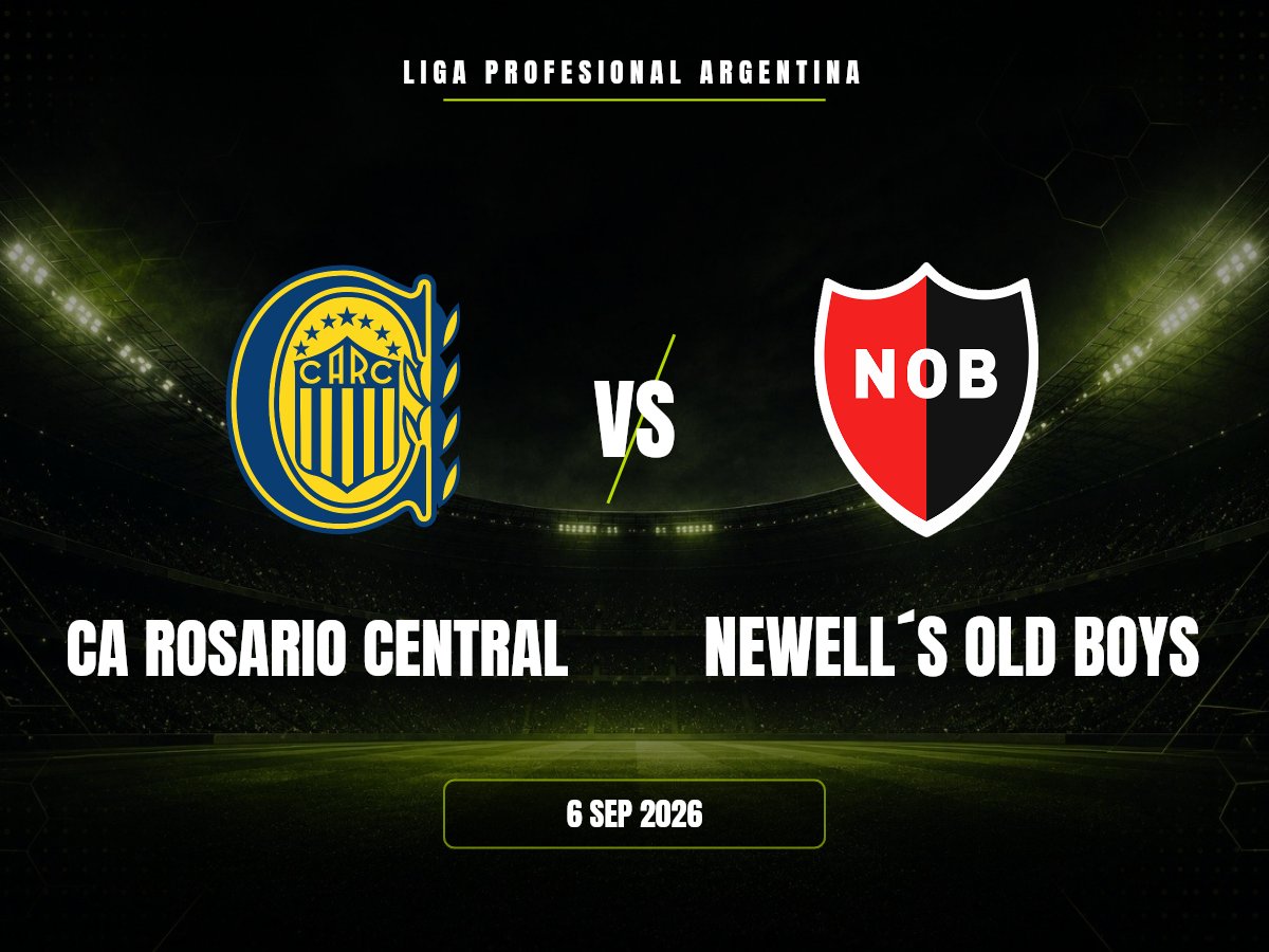 CA Rosario Central vs Newell´s Old Boys: dónde ver, horario y canal | Liga Profesional Argentina CA Rosario Central contra Newell´s Old Boys, Liga Profesional Argentina